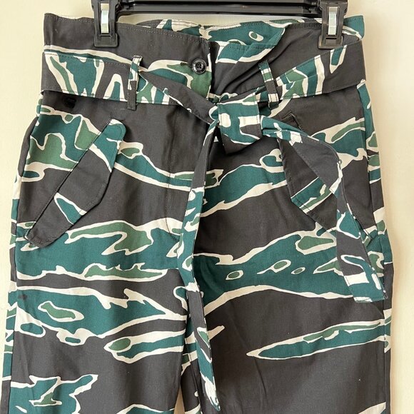 NEW G-Star RAW High Waist Paperbag Twill Military Pants Trousers, W26 L32 - Picture 6 of 16